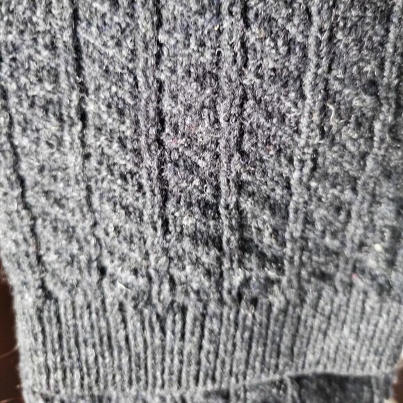 Vintage 1980s Laura Ashley Women’s Size 12 Fair Isle 100% Wool Knitted Sweater - Picture 5 of 8